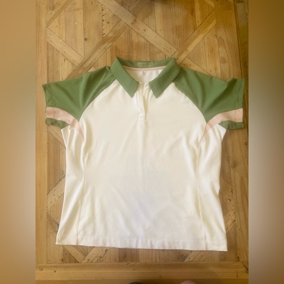 🎀 Nike Women's fit dry Short-Sleeve Golf Polo Size XL - Picture 1 of 9